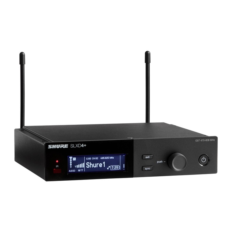 SHURE SLXD24+/SM58｜數位無線手持麥克風