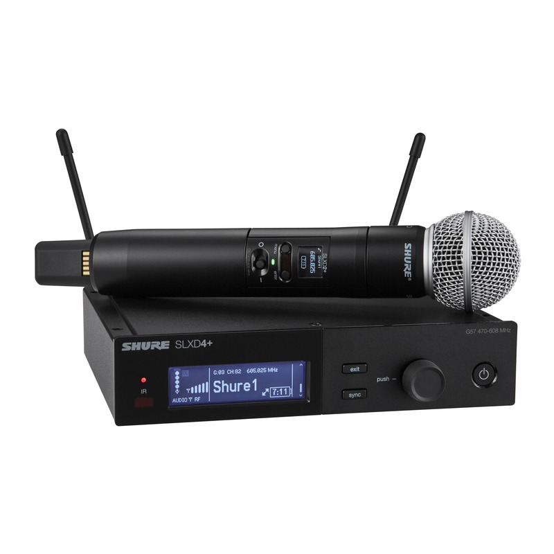 SHURE SLXD24+/SM58｜數位無線手持麥克風