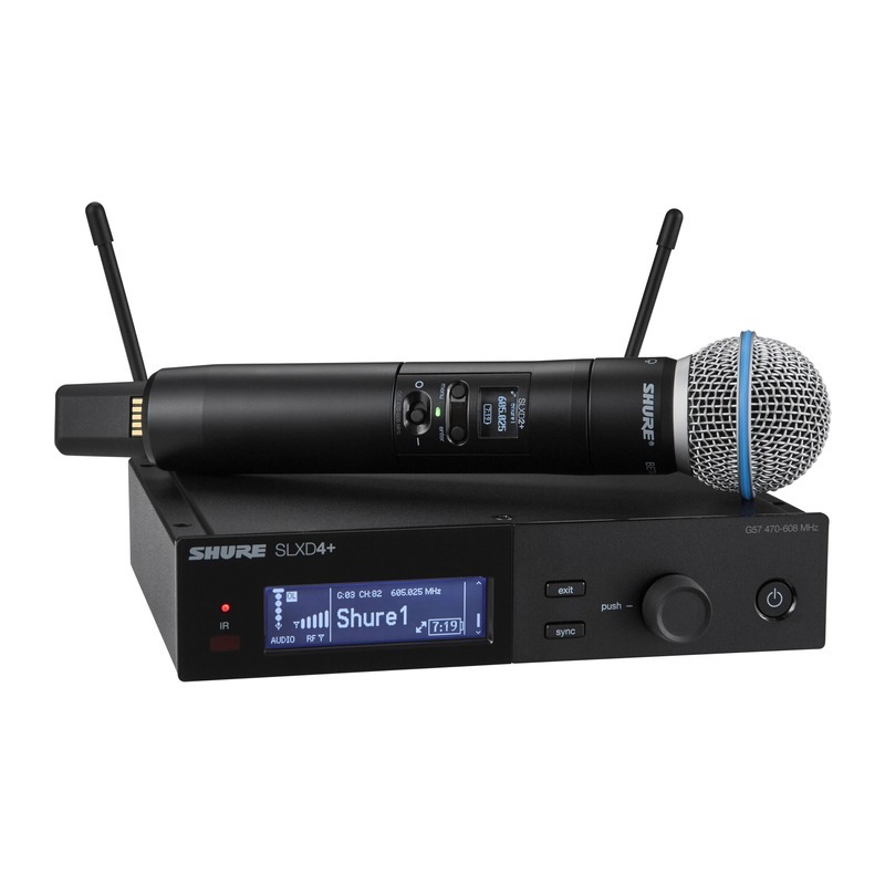 SHURE SLXD24+/B58｜數位無線手持麥克風