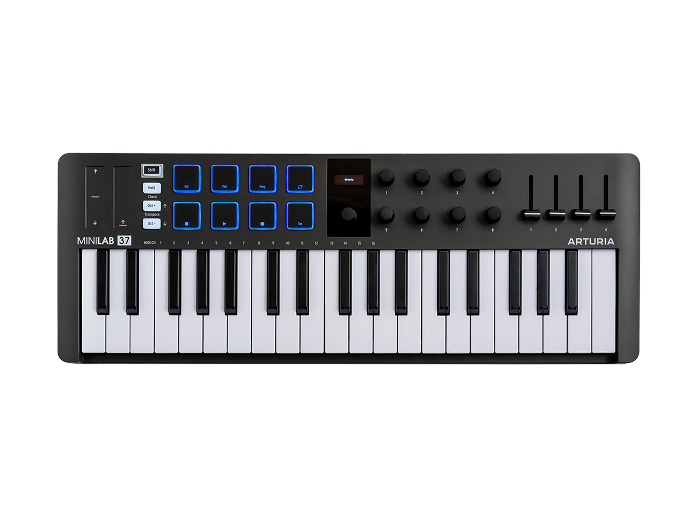 Arturia MiniLab 37 黑色｜37鍵MIDI鍵盤