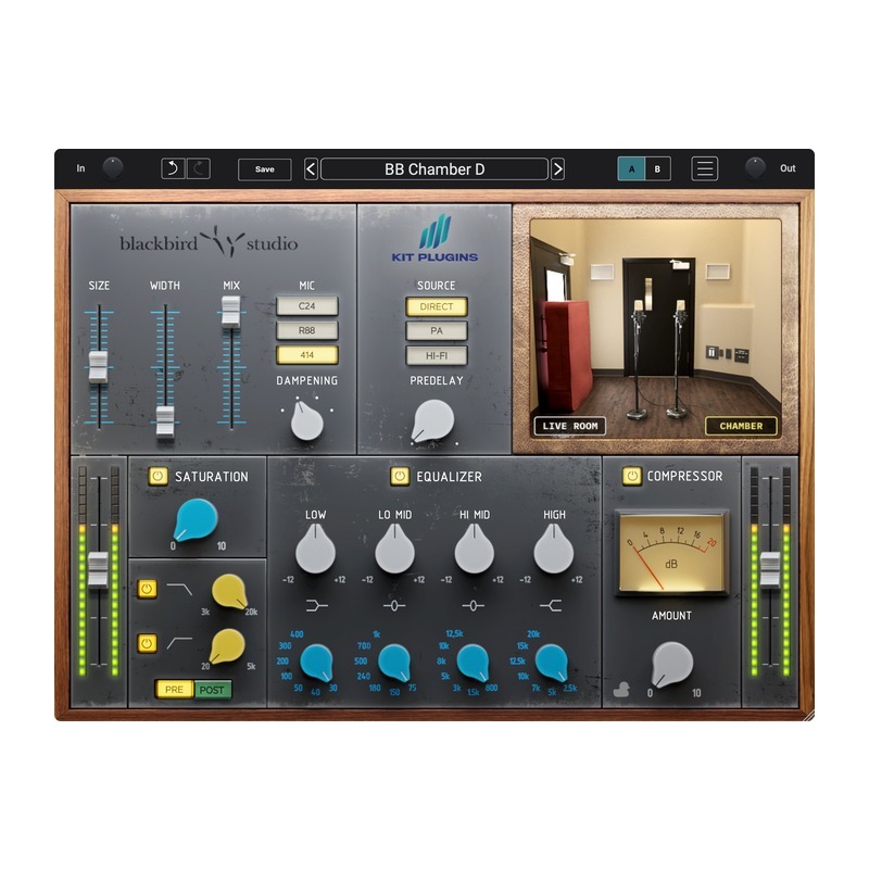 Kit Plugins BB Chamber D｜殘響室混響器