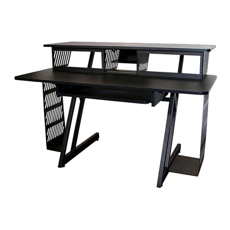 On-Stage WS7700B Large Studio Workstation - 黑色｜雙3U機架工作桌
