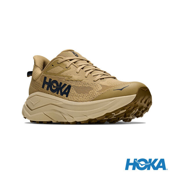 Hoka Challenger 8 Wide 1168718-BYFL 男 全地形鞋 越野鞋 寬楦 野跑 灰綠 小麥