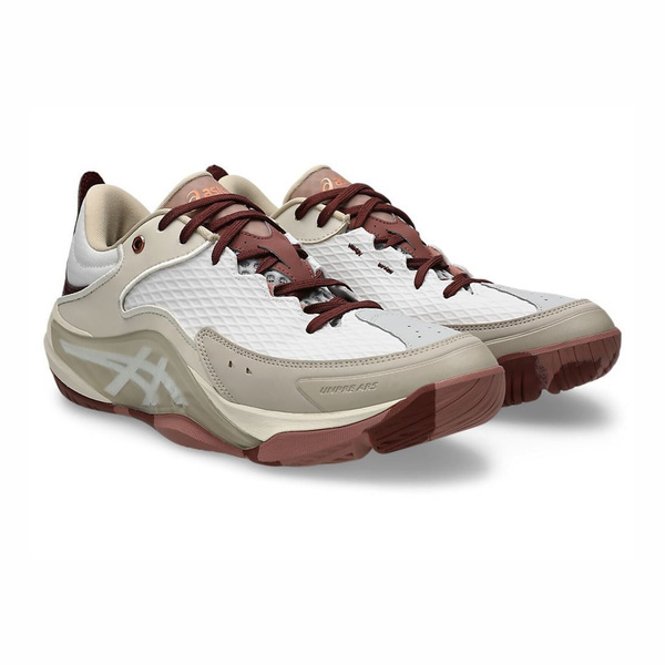 Asics 亞瑟士 Unpre ARS Low 3 2E 1063A119-250 男 籃球鞋 寬楦 卡其 酒紅