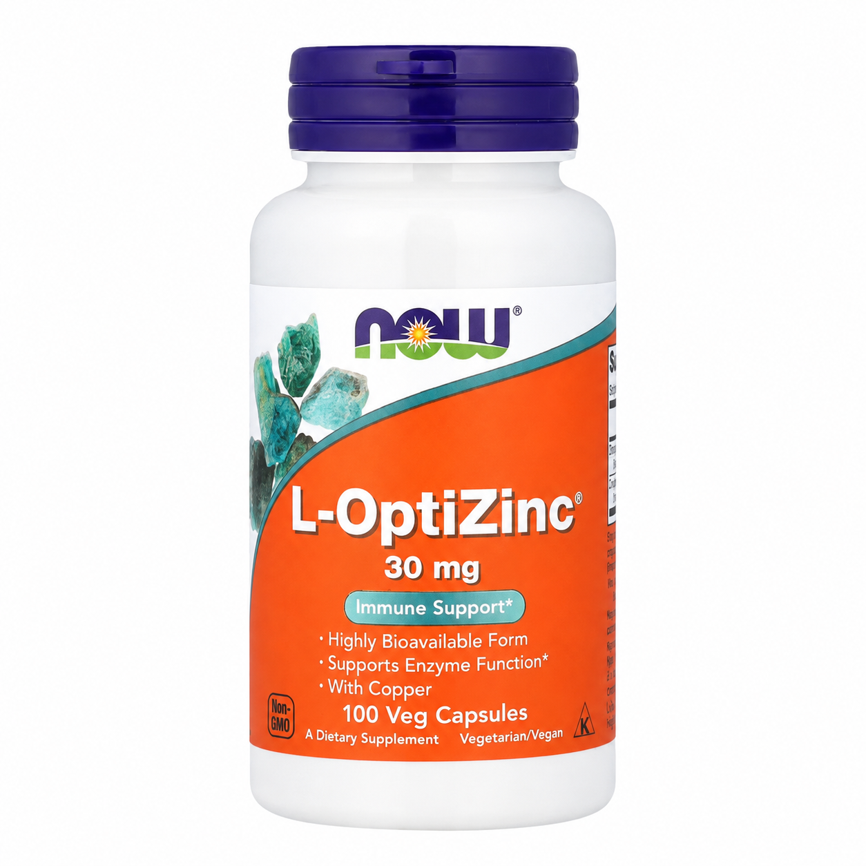 【iHerb】任兩件免運 NOW Foods L-OptiZinc® 高效鋅 鋅 左旋鋅 30mg100粒