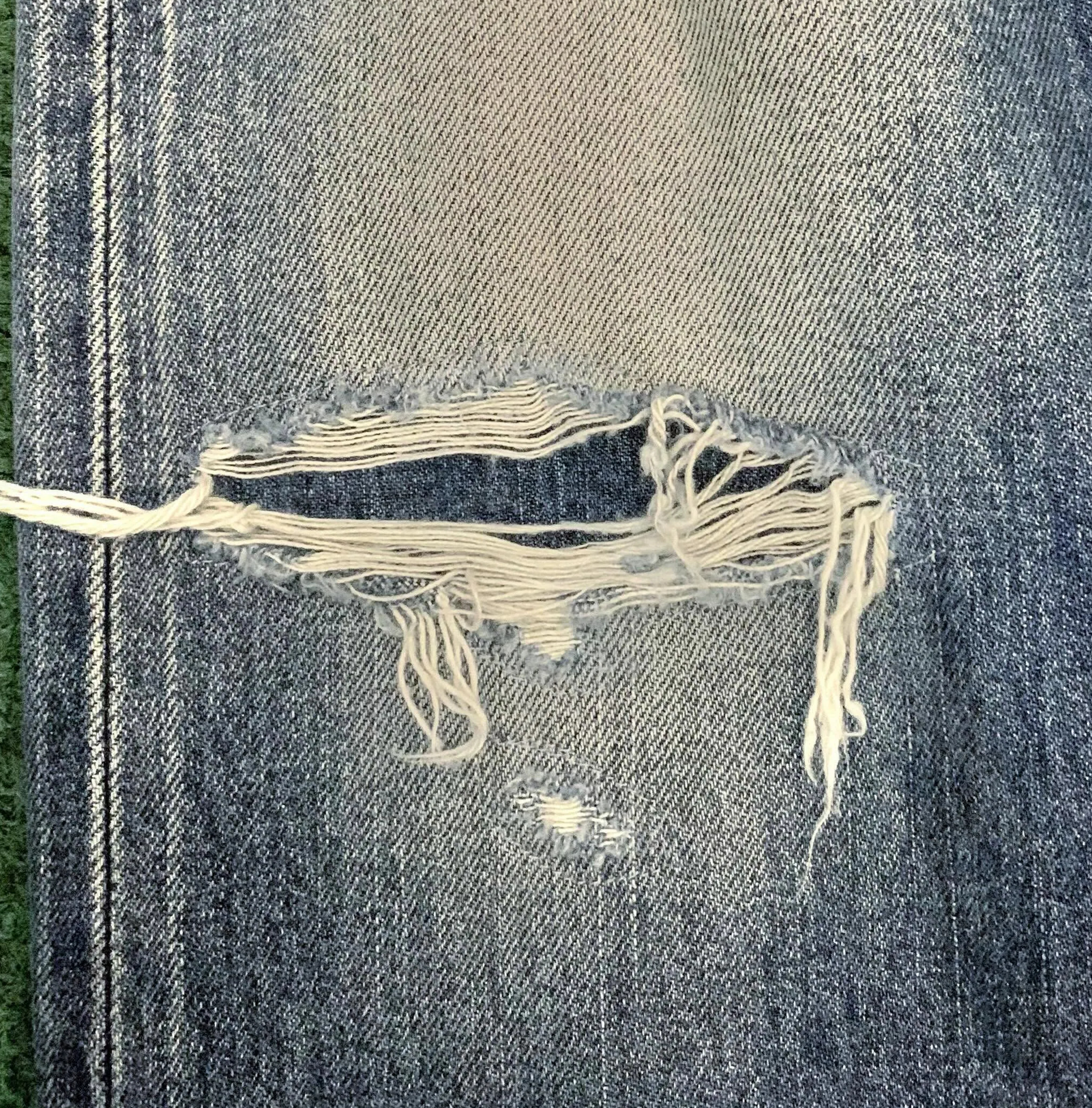 VISVIM SOCIAL SCULPTURE DMGD-44 JEANS - SIZE 32 / 01 SLIM CUT IN STOCK NOW (現貨發售中)