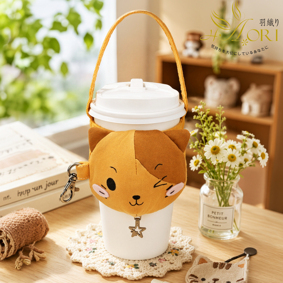 販售原尺寸【紙型】(可收納動物造型杯套)