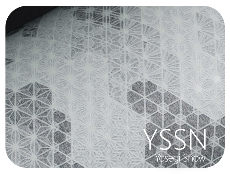 LIFE+GUARD YSSN Yosegi Snow LIFE+GUARD Yosegi Snow vinyl skin sample for 3C protective wraps