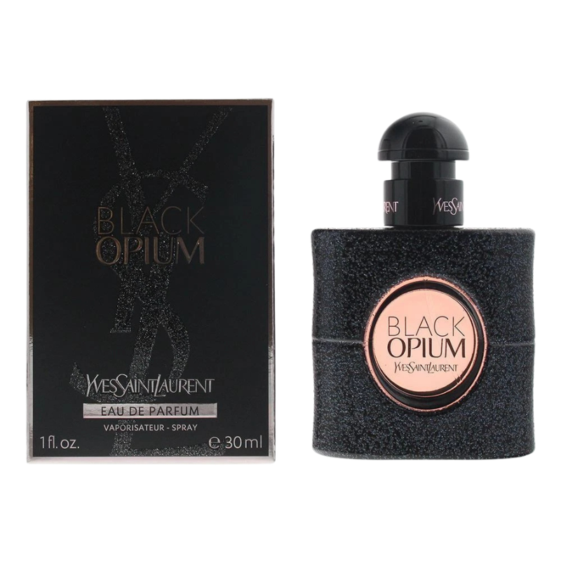 (全新-玻璃紙破損) YSL 聖羅蘭 黑鴉片 女士濃香水 30ml (Barcode: 3365440787858-P)