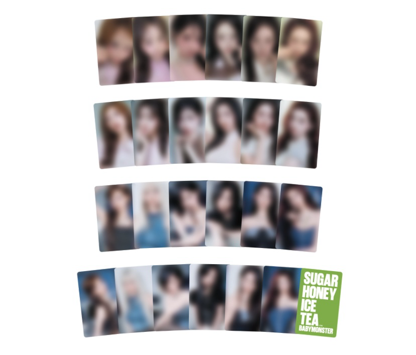 babymonster Japan ( sugar honey ) trading card