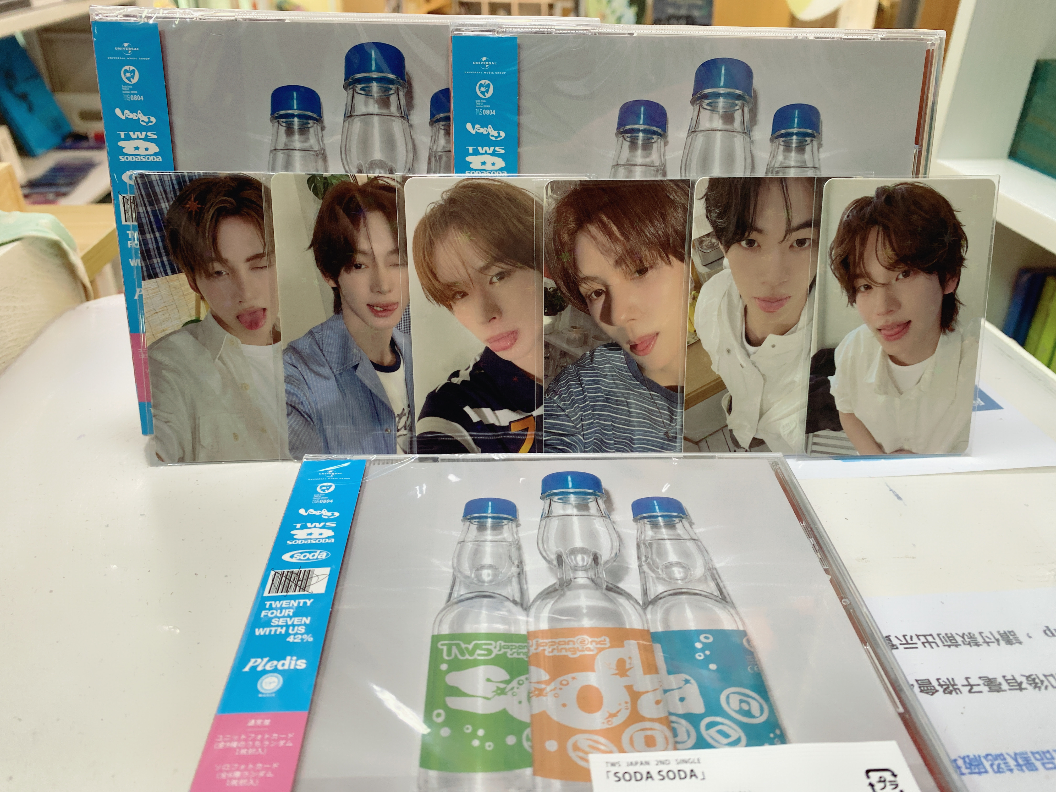 TWS Japan 2ND SINGLE Album [ SODA SODA ］通常盤