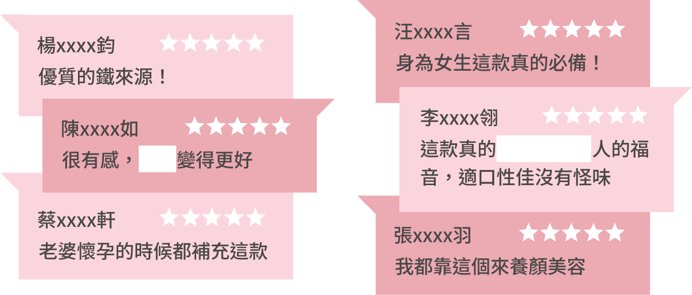 豐傑甘氨酸亞鐵，獲得顧客96%滿意度