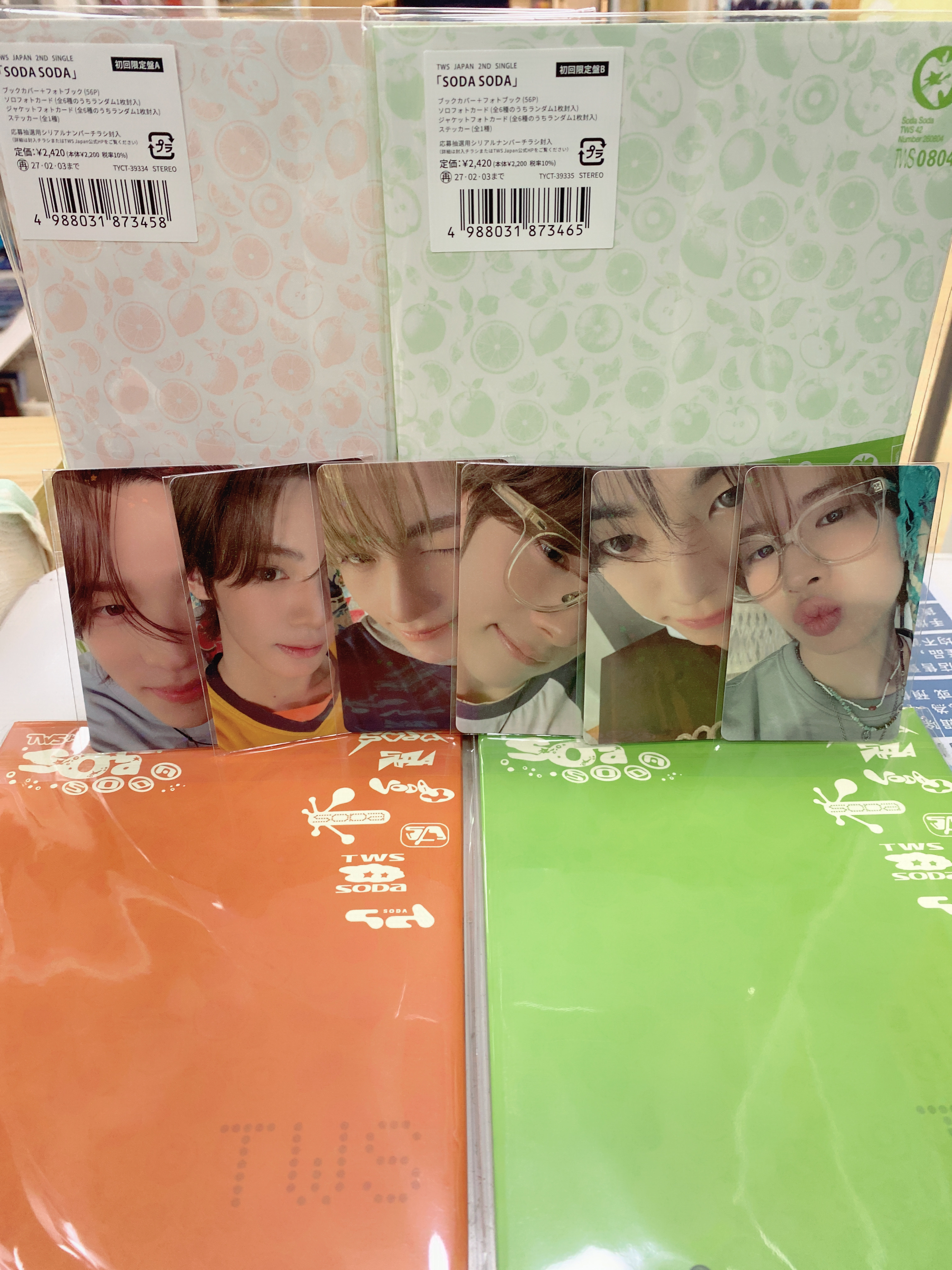 TWS Japan 2ND SINGLE Album [ SODA SODA ] Limited ver