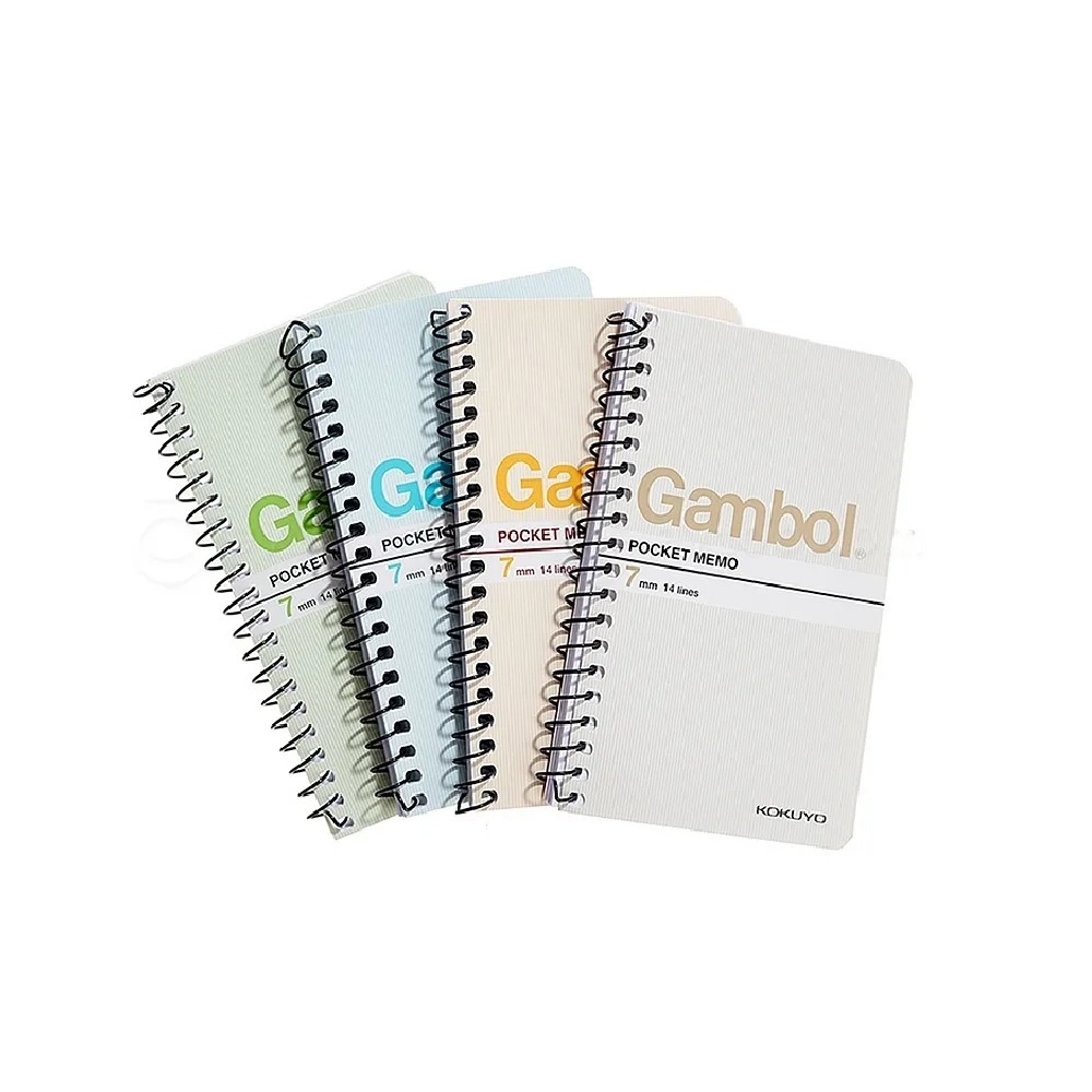 平均$5.9一本📚Gambol 線圈簿 A6 50頁 (長圈) SA6506Y