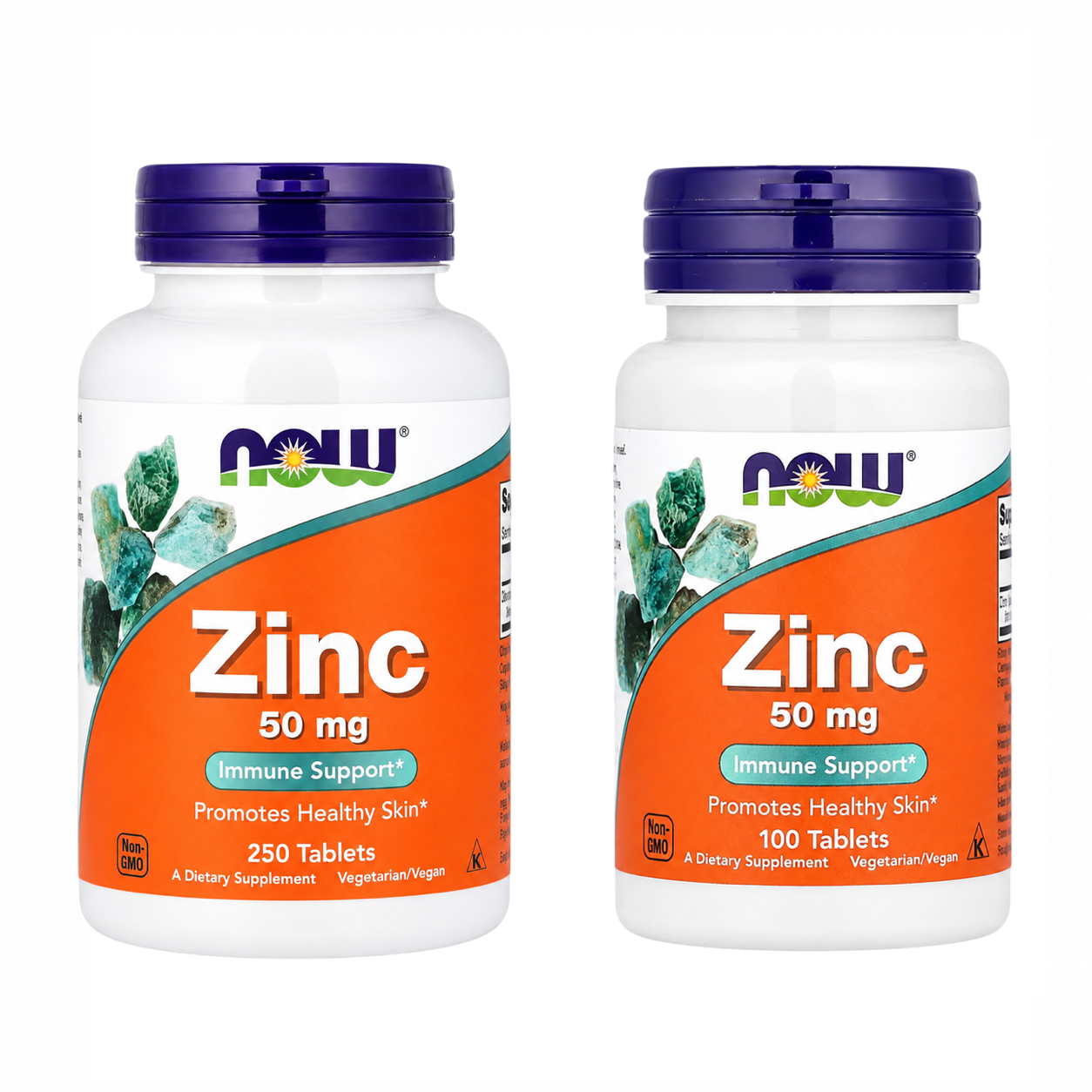 【iHerb】任兩件免運 NOW Foods Zinc 鋅 50mg 100/250 素食錠