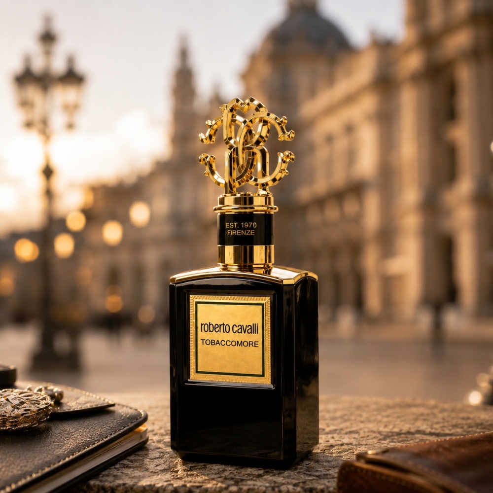 [全新拍照拆封膜] roberto cavalli Tobaccomore 金裝菸草淡香精 EDP 100ml