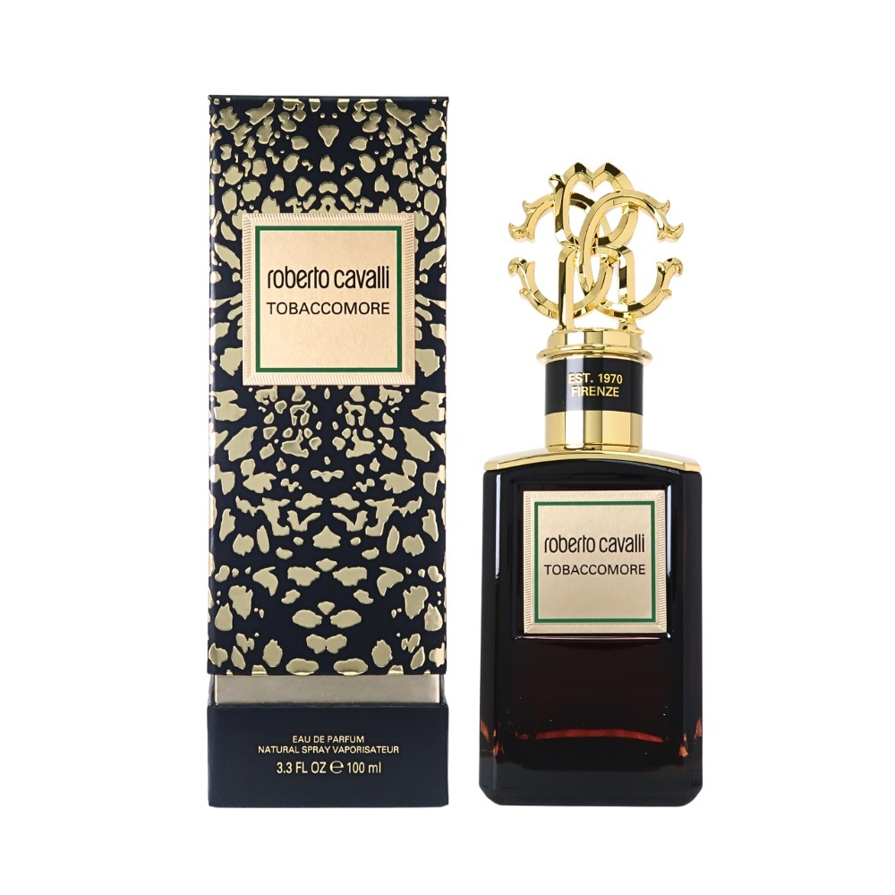[全新拍照拆封膜] roberto cavalli Tobaccomore 金裝菸草淡香精 EDP 100ml