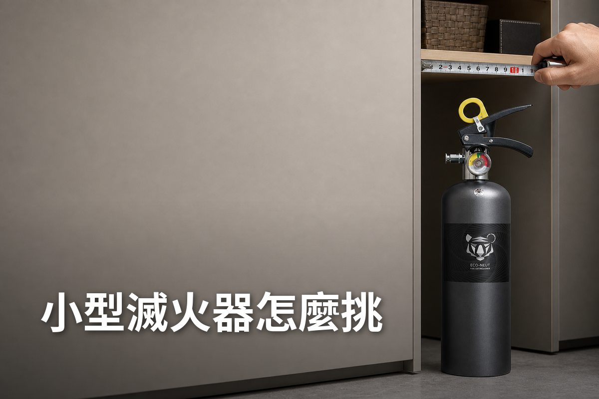 小型滅火器怎麼挑