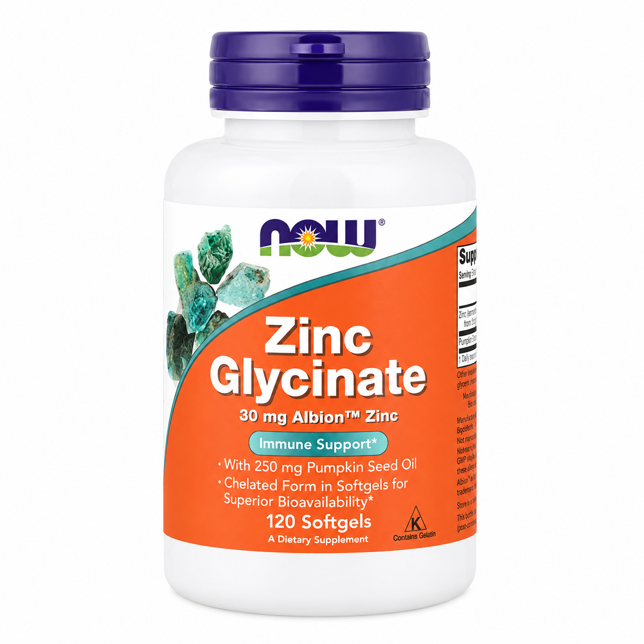 【iHerb】任兩件免運 NOW Foods Zinc Glycinate 甘氨酸鋅 30mg