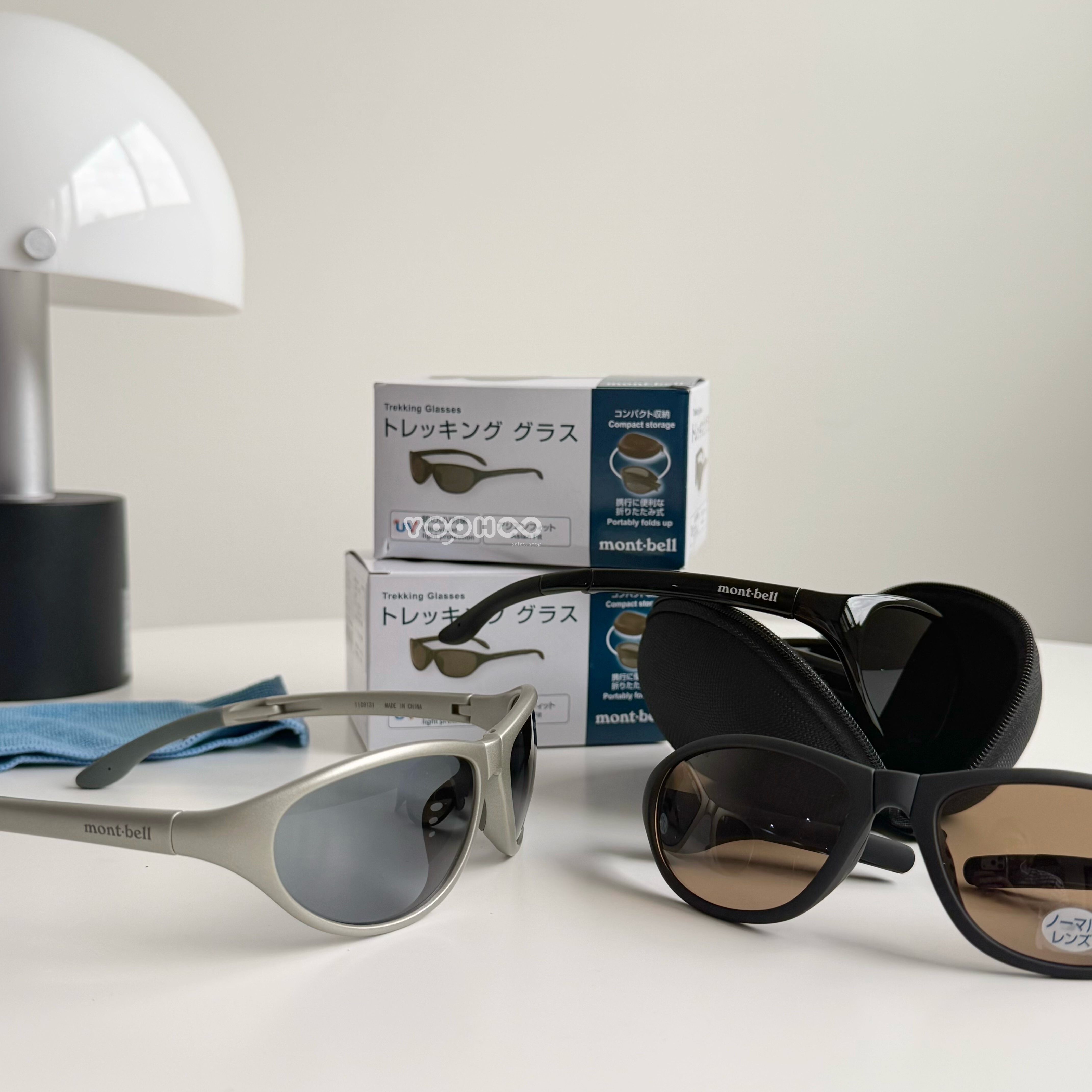 現貨┃JENNIE同款 日本 mont-bell 非偏光 Trekking Glasses 折疊 墨鏡 太陽眼鏡 運動 登山 防紫外線