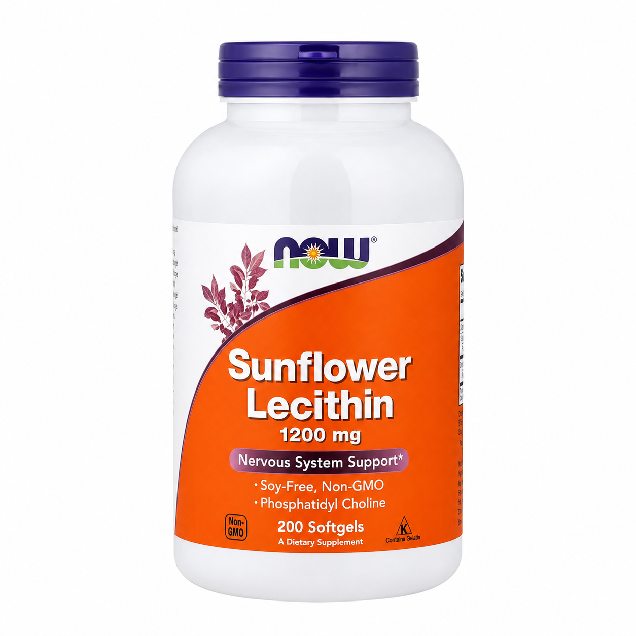 【iHerb】任兩件免運 NOW Foods 向日葵卵磷脂1200mg 200粒