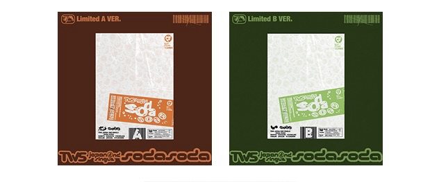 TWS Japan 2ND SINGLE Album [ SODA SODA ] Limited ver