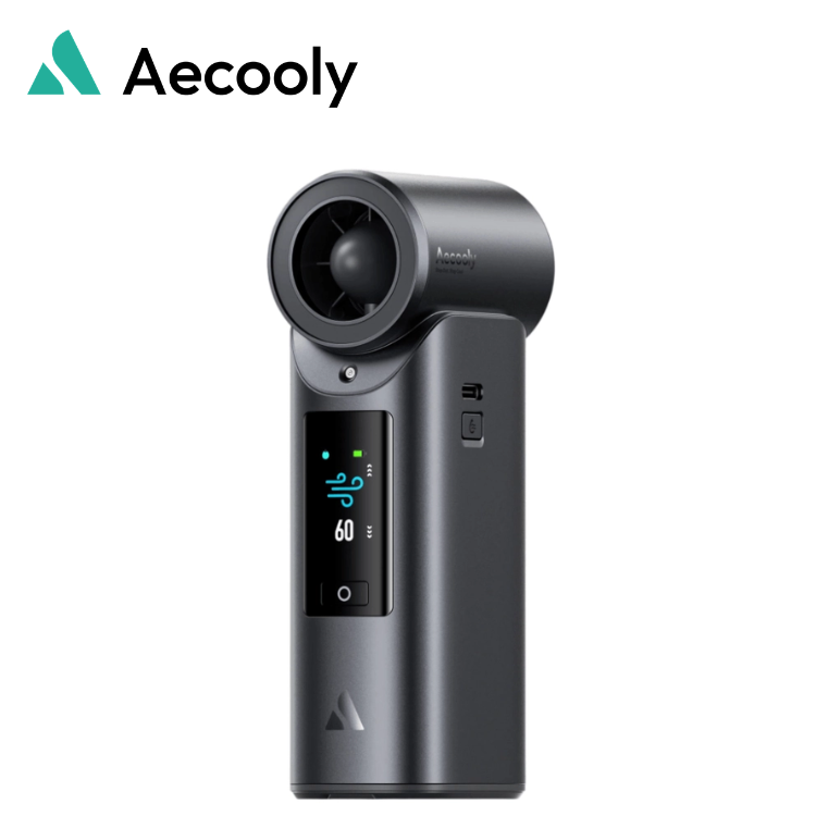 Aecooly Cold Air Ultra 全新旗艦級次世代高壓氣動冰霧高速風炮PM01S - 黑色