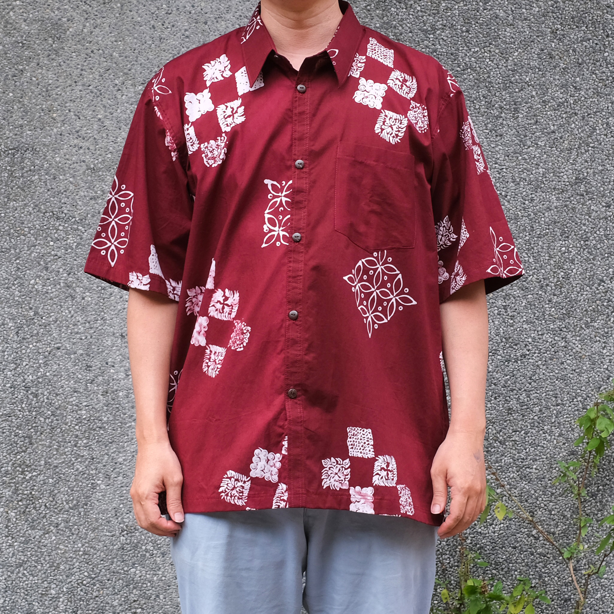 蠟染 Batik｜襯衫 - 季風 ｜印尼
