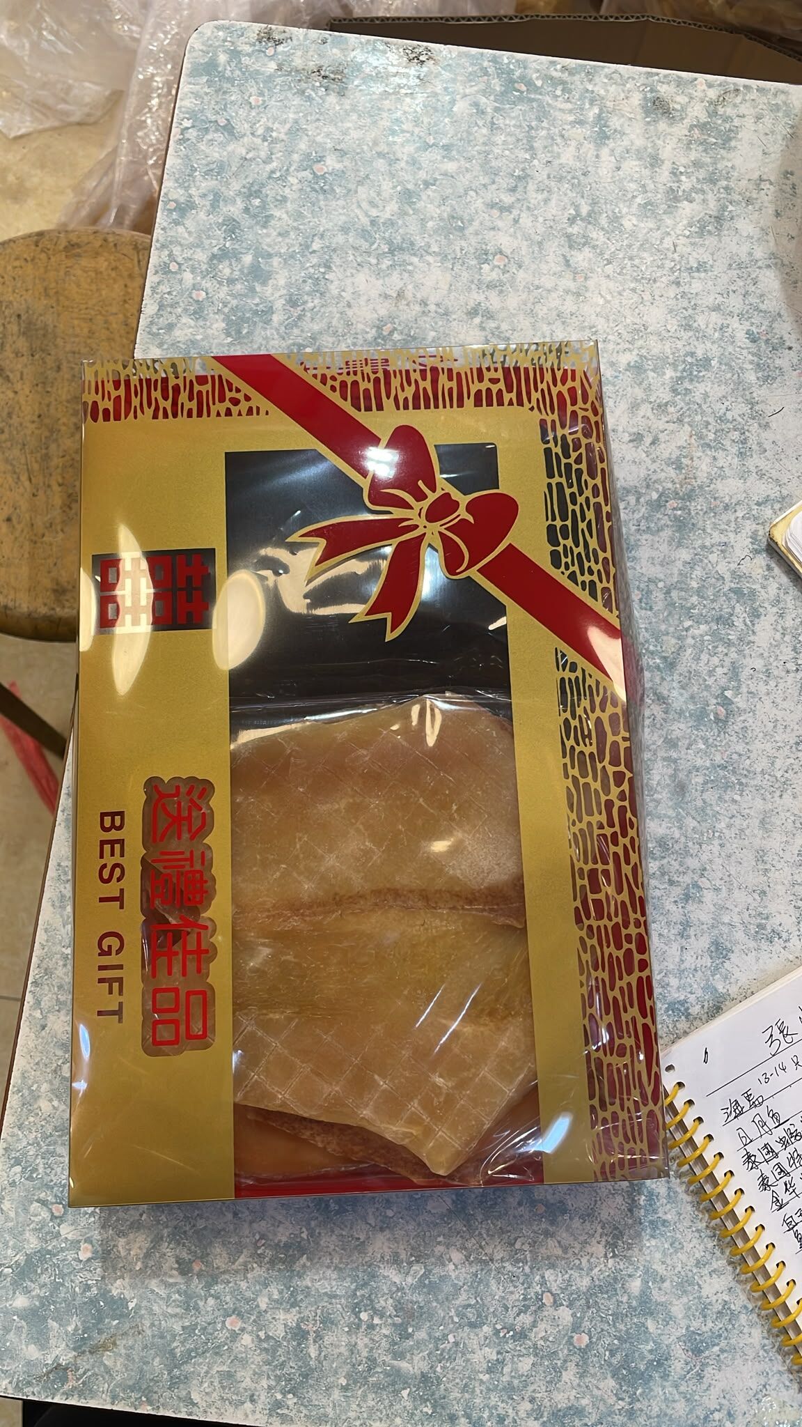 (AB1)  禮盒髮菜+鮑螺片(半兩) - 海味直播 #2008hj