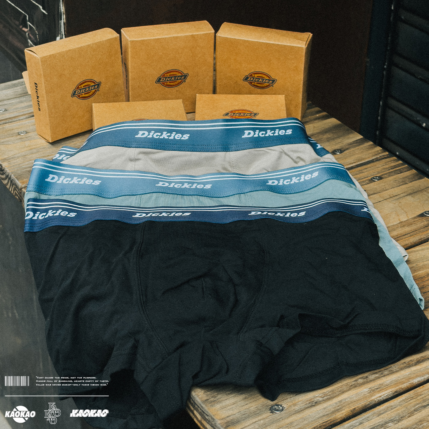 DICKIES 平口內褲 平口褲 四角褲 D252MF292