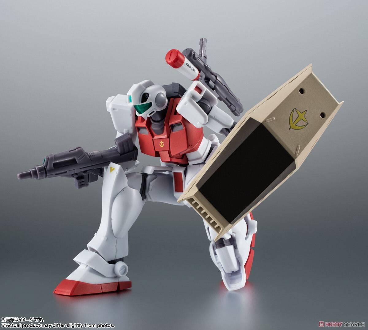 萬代 ROBOT魂 R317 RGM-79G 吉姆指揮官型 天竺鼠隊仕樣(ver.A.N.I.M.E.) 可動完成品