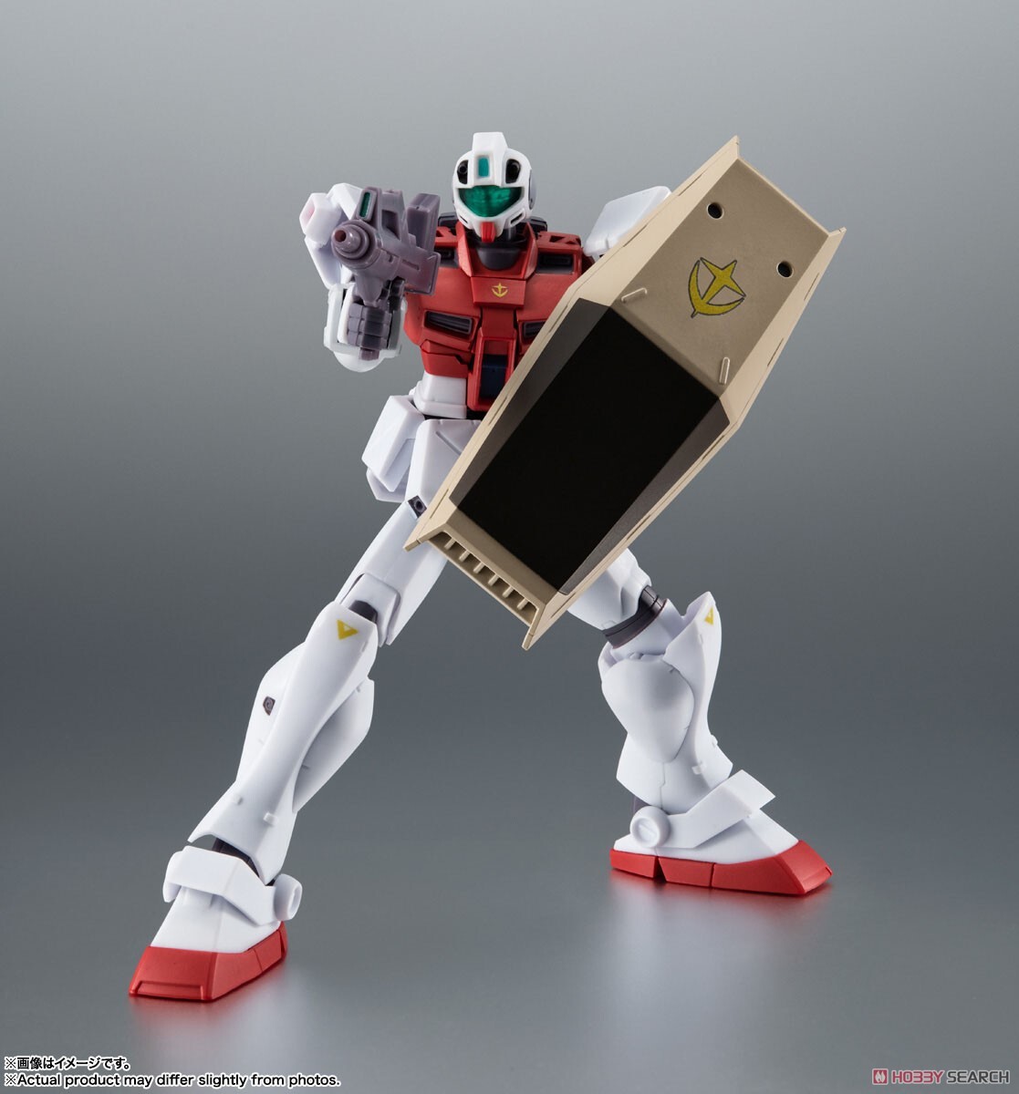 萬代 ROBOT魂 R317 RGM-79G 吉姆指揮官型 天竺鼠隊仕樣(ver.A.N.I.M.E.) 可動完成品