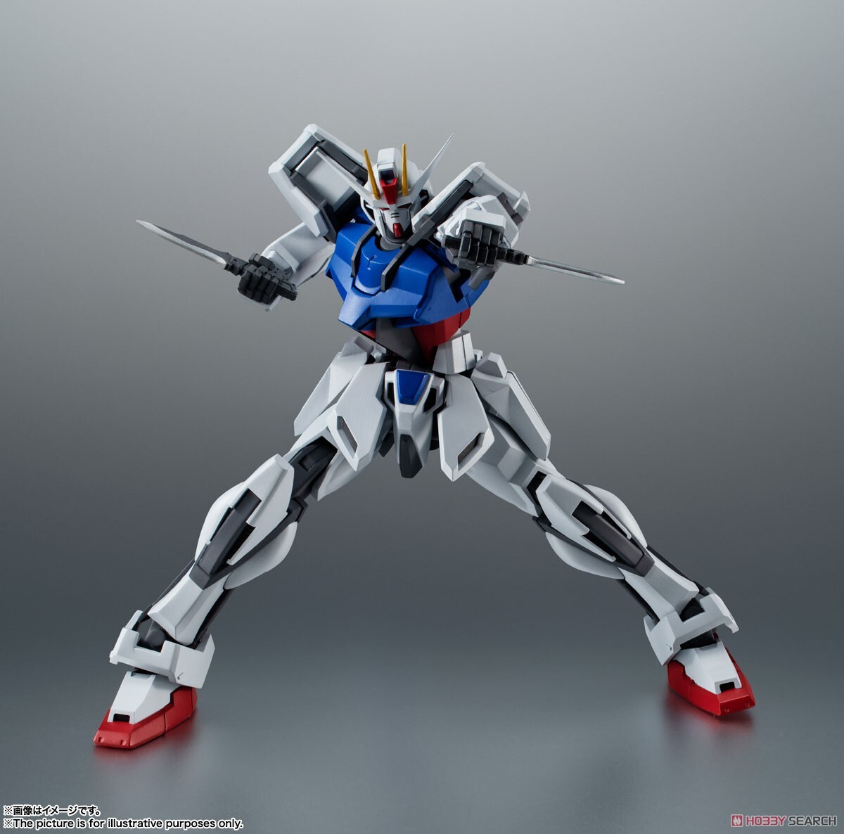 萬代 ROBOT魂 R300 GAT-X105 攻擊鋼彈(ver.A.N.I.M.E.) 可動完成品
