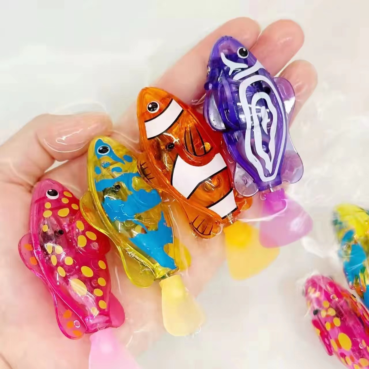Luminous electric fish