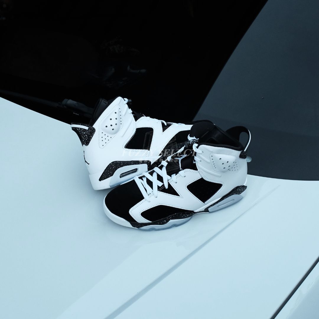 【逢甲 FUZZY】Air Jordan 6 "Oreo" 奧利奧 潑墨 白黑 CT8529-108