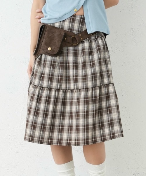 FCMM / CHECK SKIRT