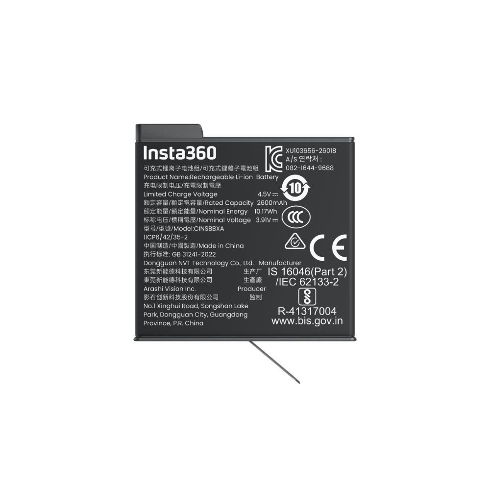 Insta360 X6 超能/輕量 電池 全景相機電池