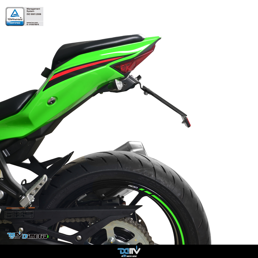 【DIMOTIV】KAWASAKI ZX-4RR 24-26 短牌架 (可選直上原廠方向燈 / LED改裝款)
