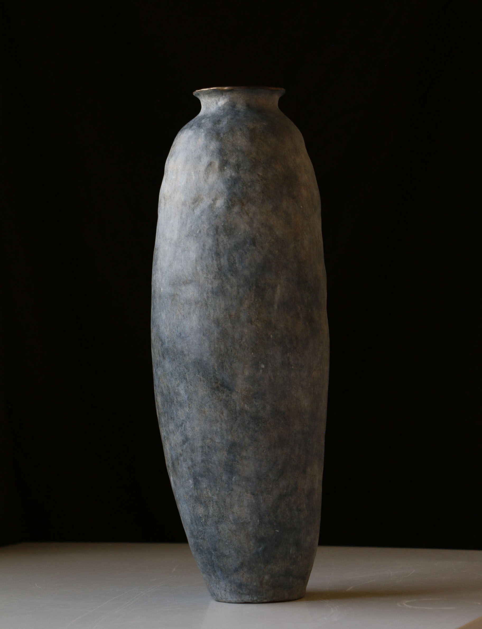 大美 suii｜still life｜青花縮口長型花器