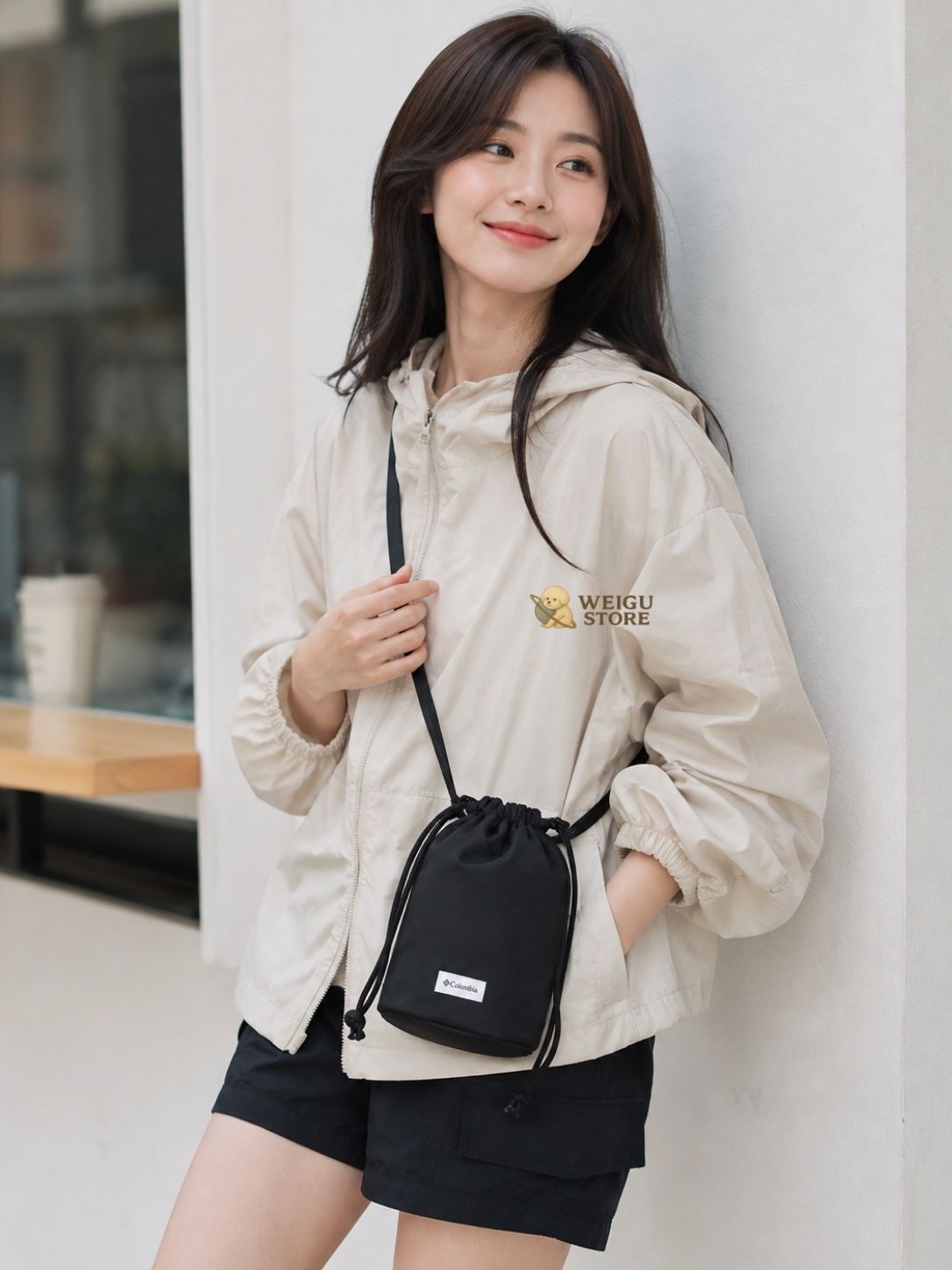 【預購】Columbia Byside Drawstring Shoulder 抽繩單肩包 3L C76PU7279