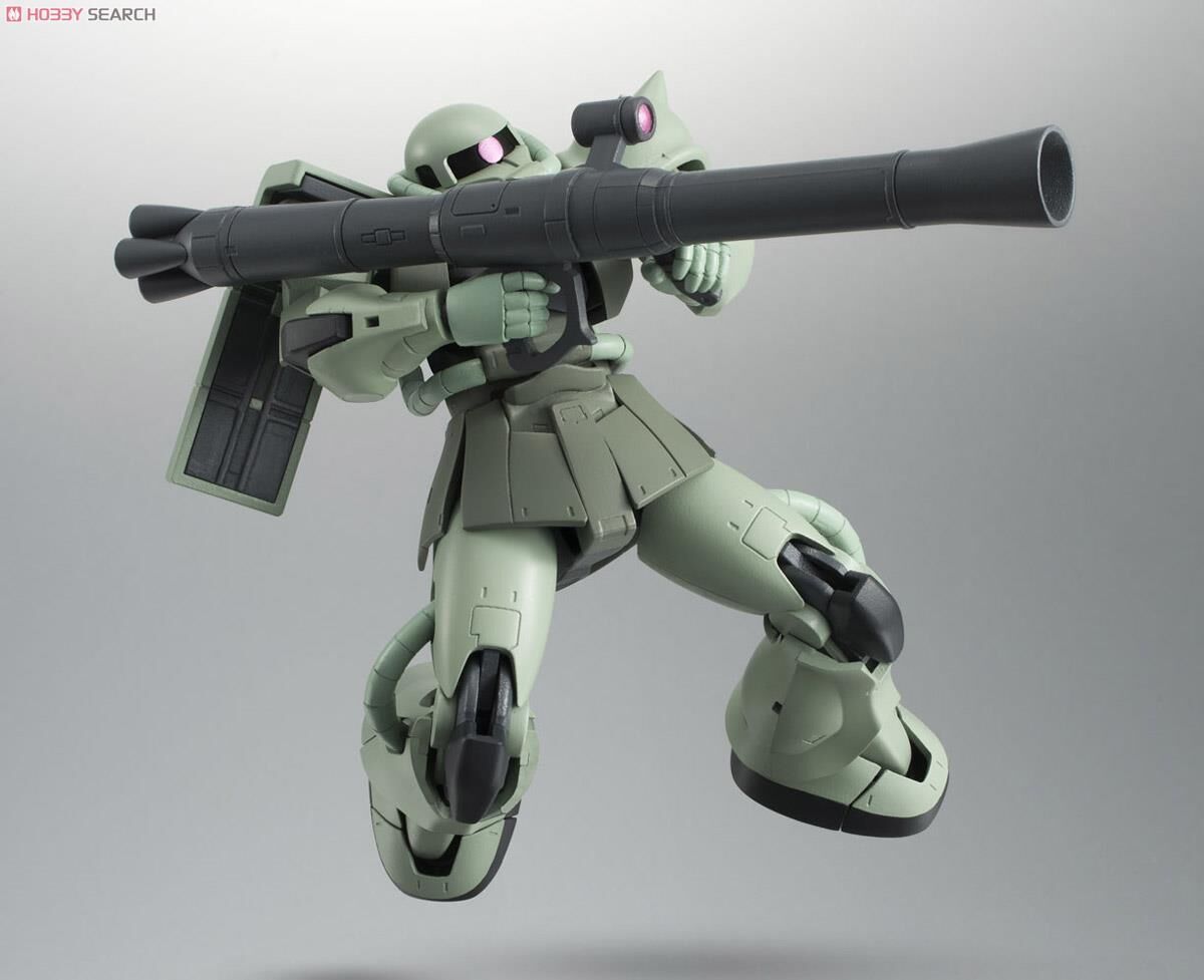 萬代 ROBOT魂 R197 MS-06 量產型薩克綠薩克(ver.A.N.I.M.E.) 可動完成品