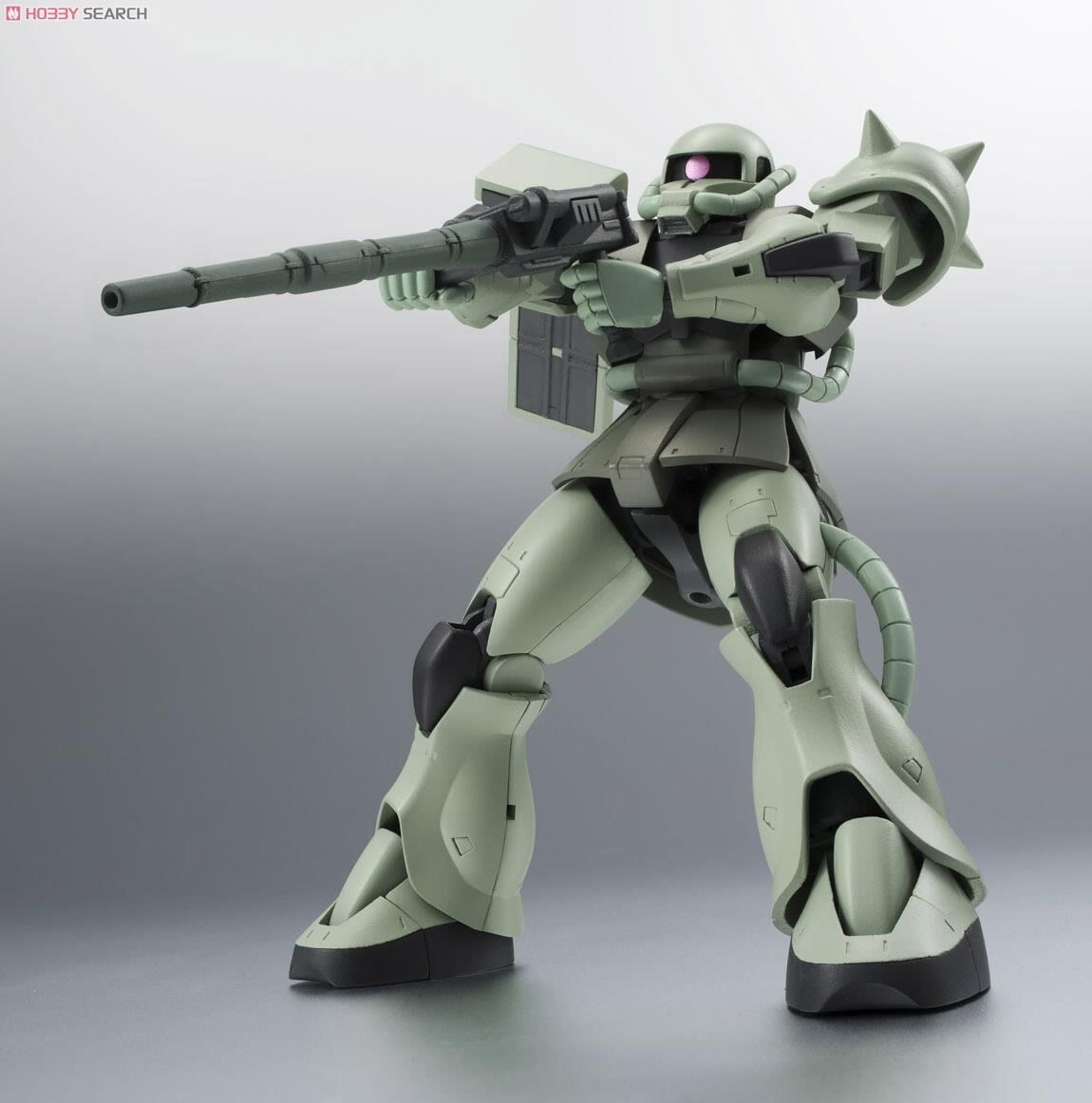 萬代 ROBOT魂 R197 MS-06 量產型薩克綠薩克(ver.A.N.I.M.E.) 可動完成品