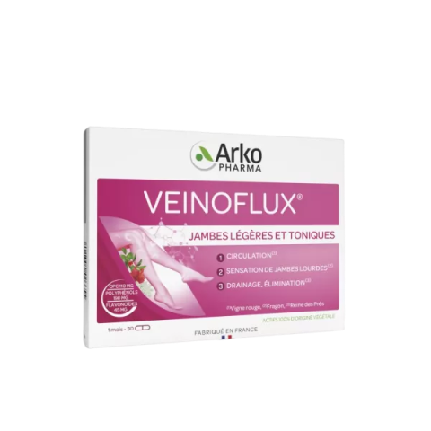 【Arkopharma 艾蔻法】VEINOFLUX 法式植萃．輕盈精華飲
