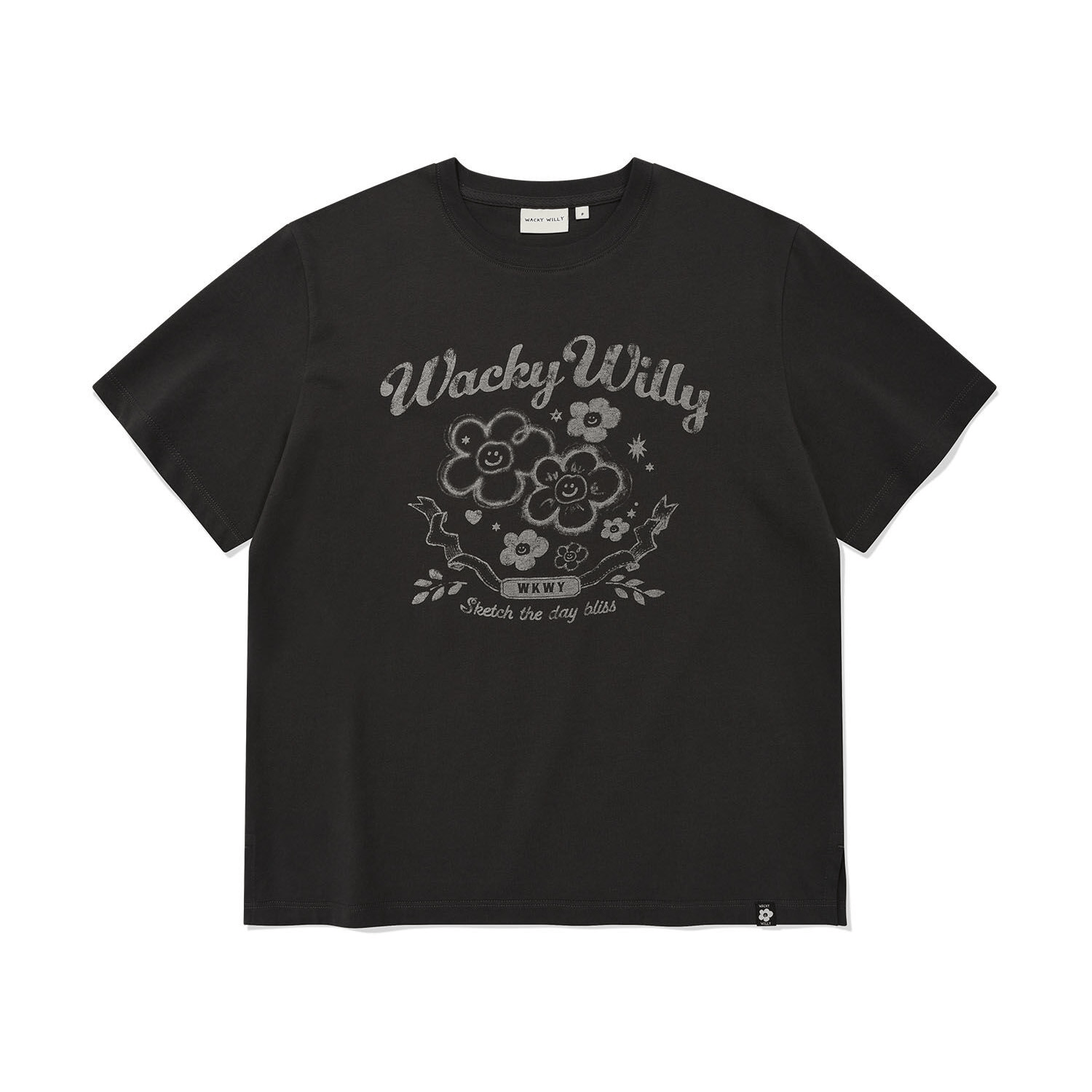 Wacky WiLLy｜Women's Big Lilly Vintage Short-Sleeve T-Shirt [2 colors]