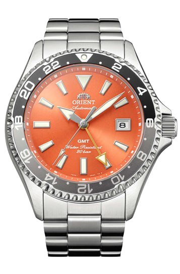 Orient Automatic GMT Diver Orange Dial (RA-BC0004Y)