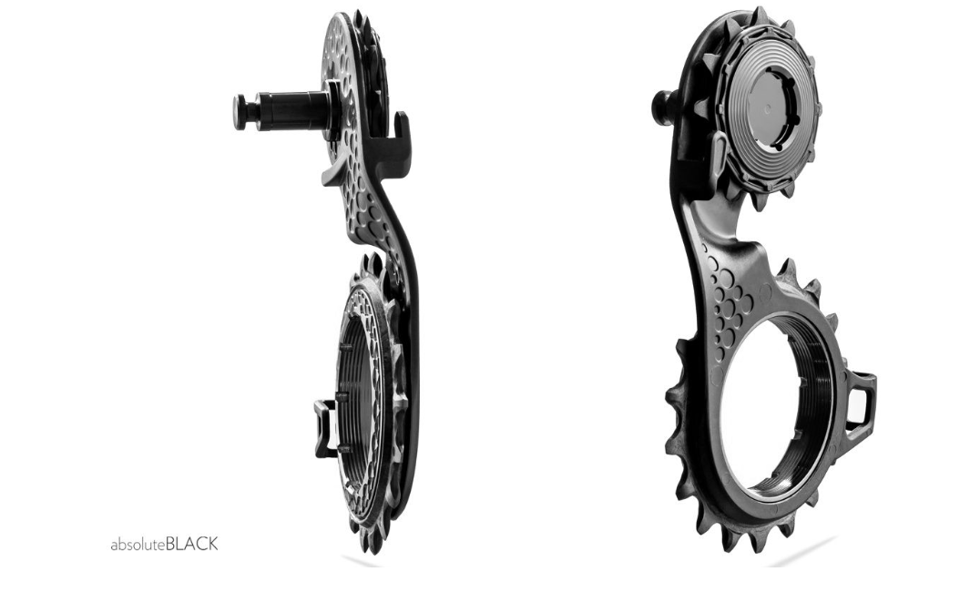 AbsoluteBlack HOLLOWcage® OSPW 超大後導輪組 for Shimano 11s