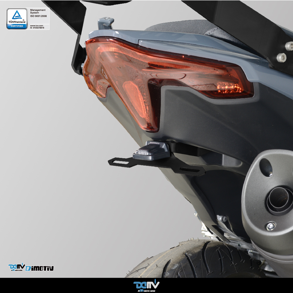 【DIMOTIV】YAMAHA TMAX 560 22-26短牌架 (可選直上原廠方向燈 / LED改裝款)