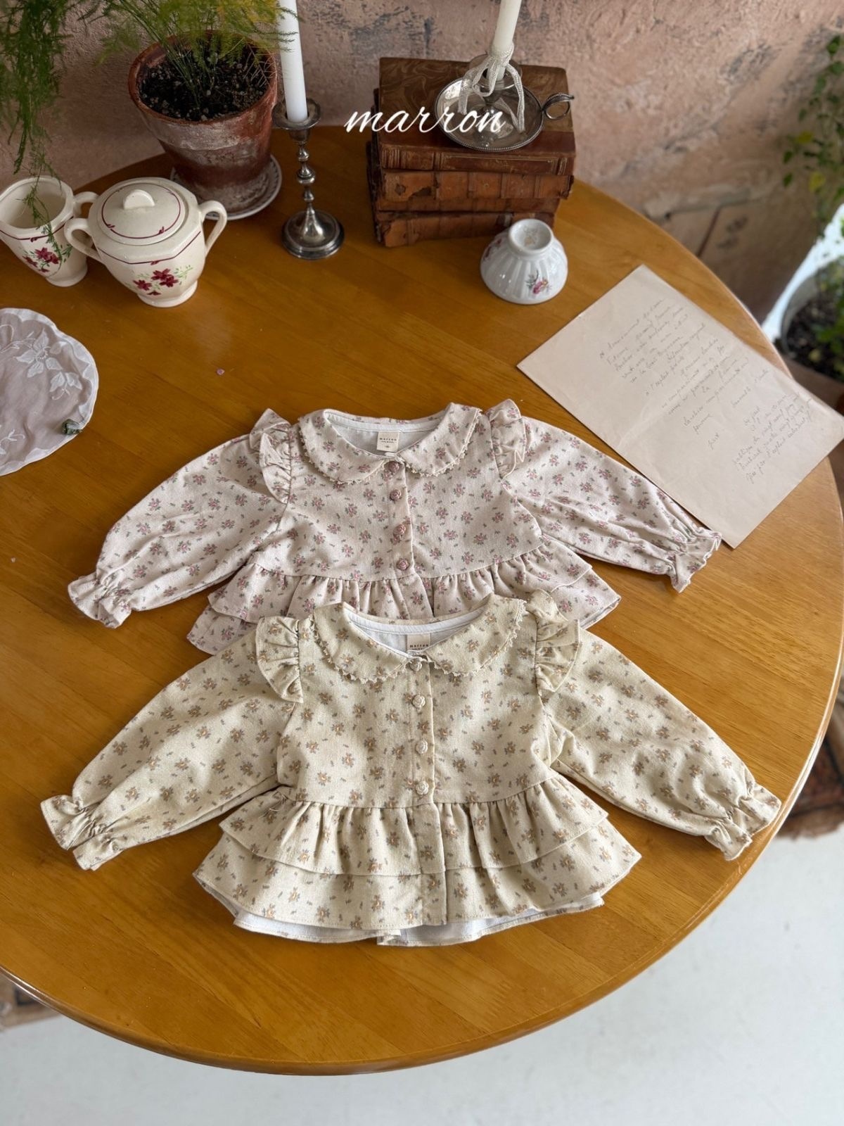 MARRON French Blouse
