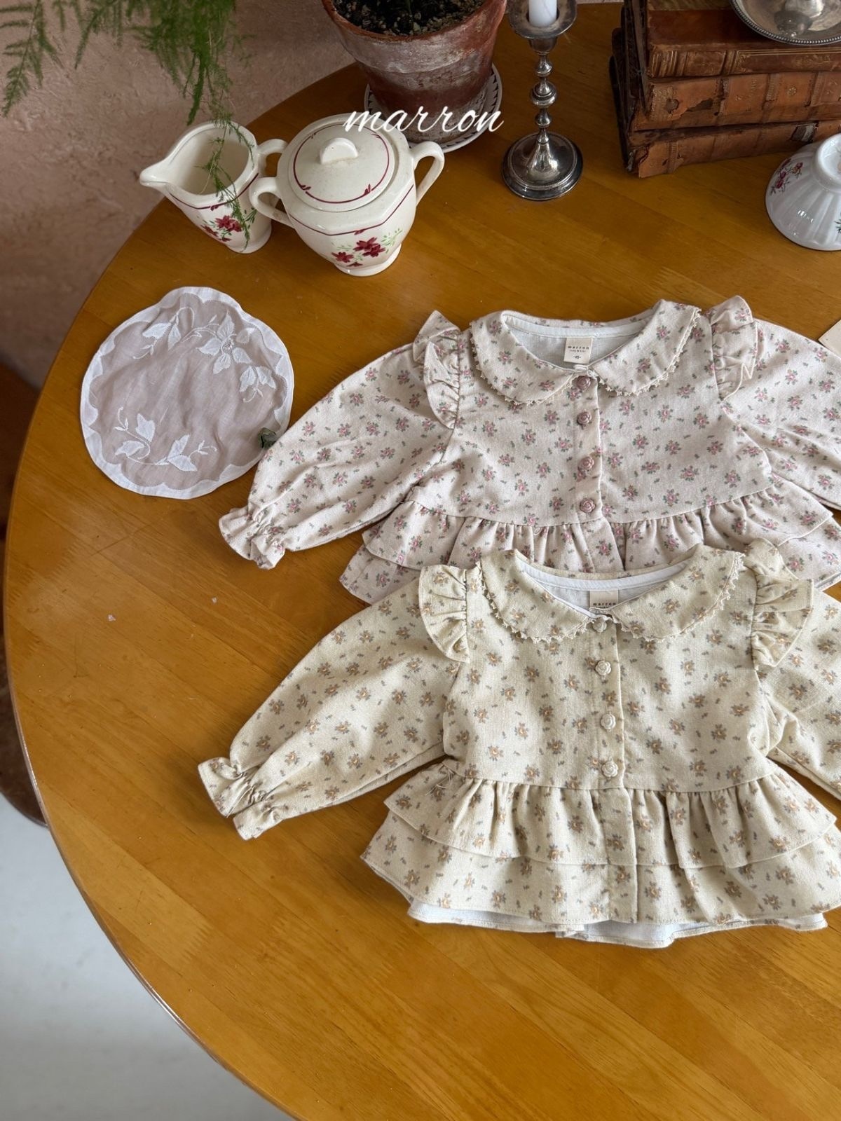 MARRON French Blouse