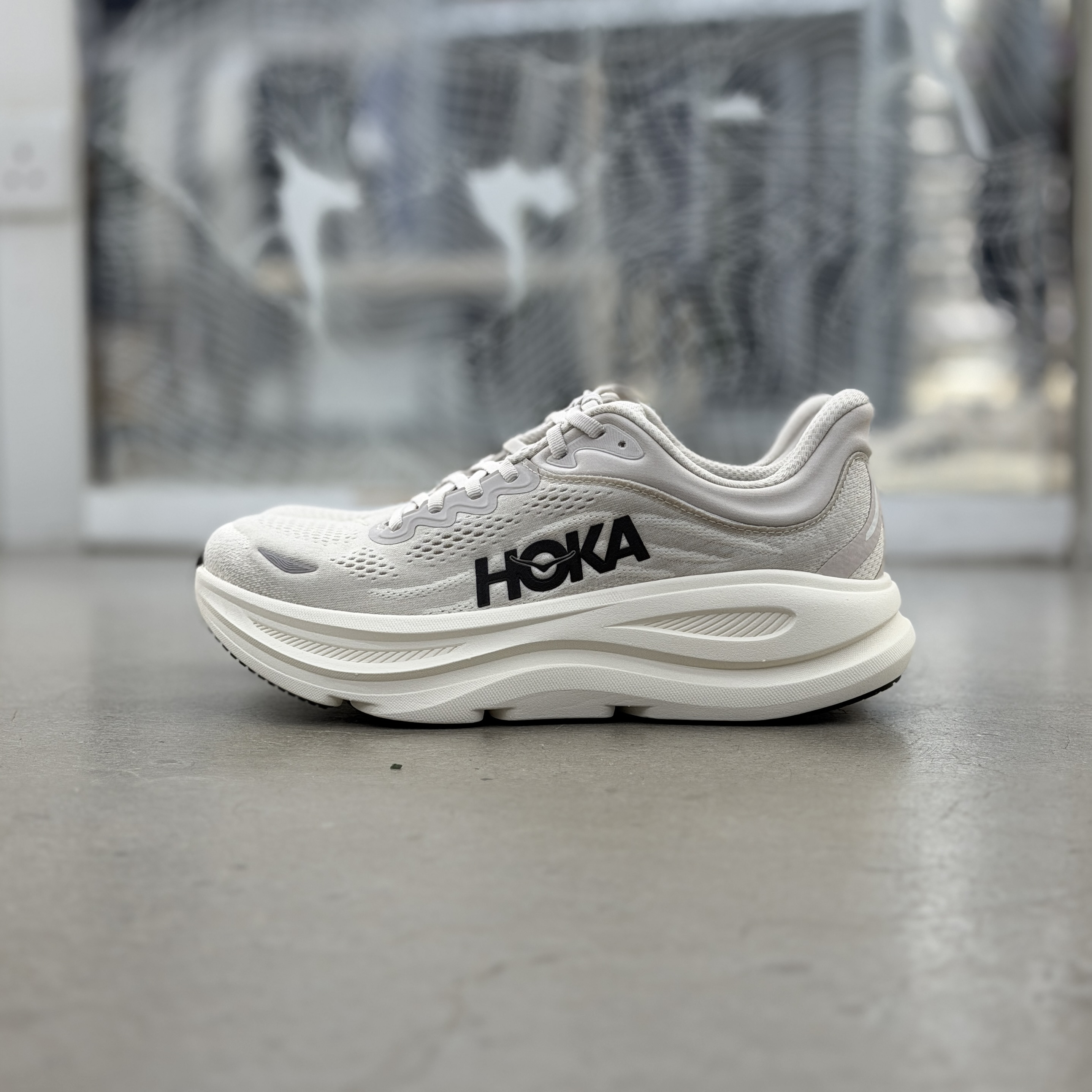 Hoka One One Bondi 9 River Rock Grey